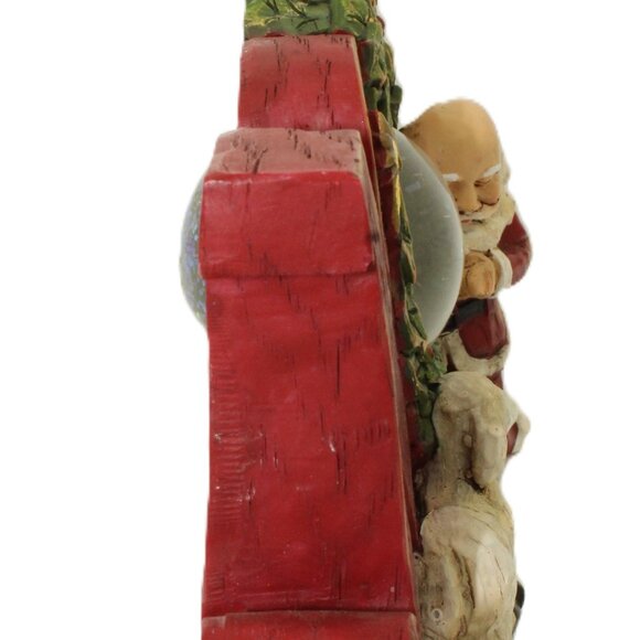 Roman Santa Noel Snow Globe Baby Jesus Nativity Glitter Dome Christmas Decor - Picture 10 of 12